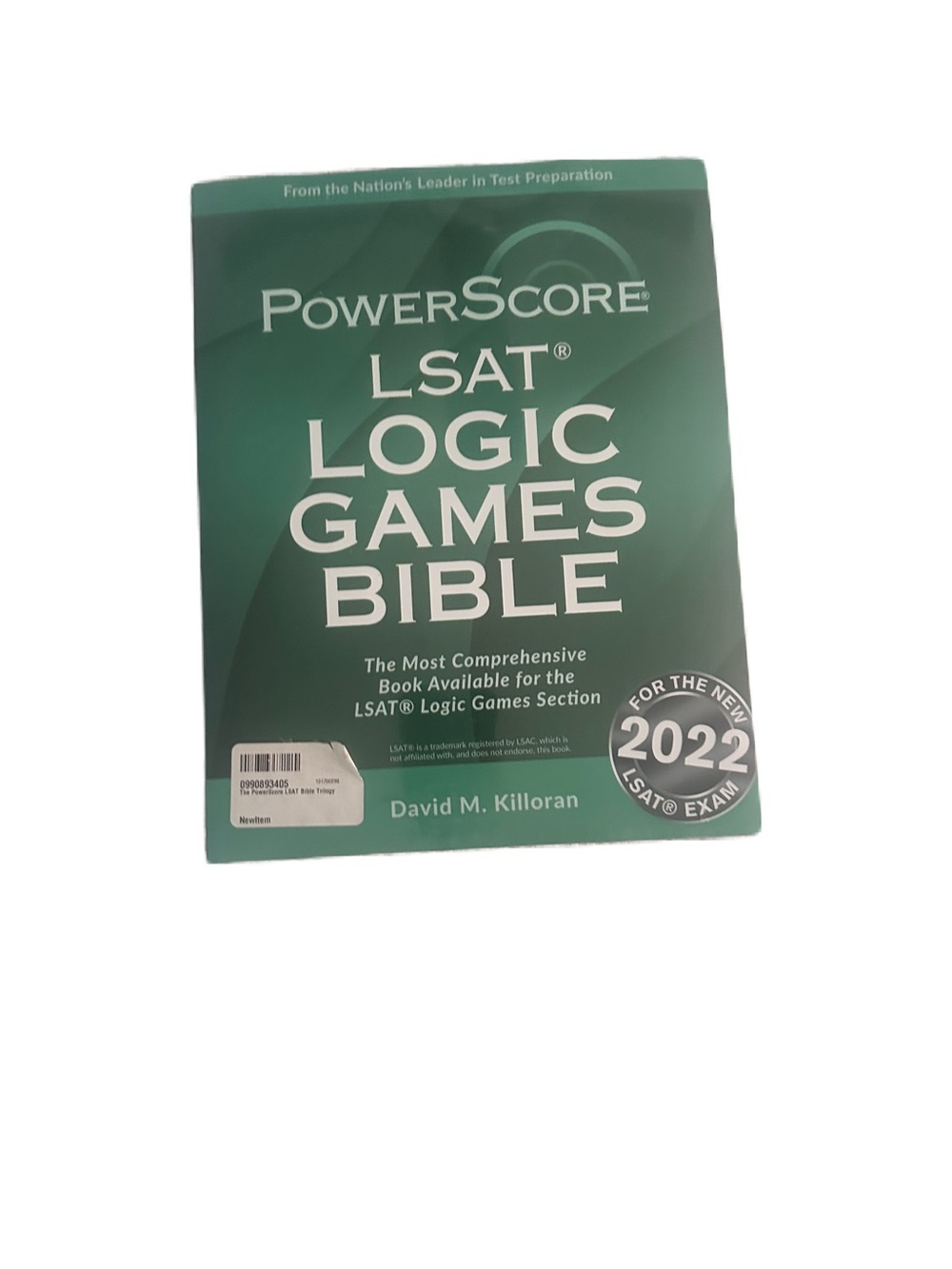 LSAT Logic Games Bible Set 3 Law Educational Study Books